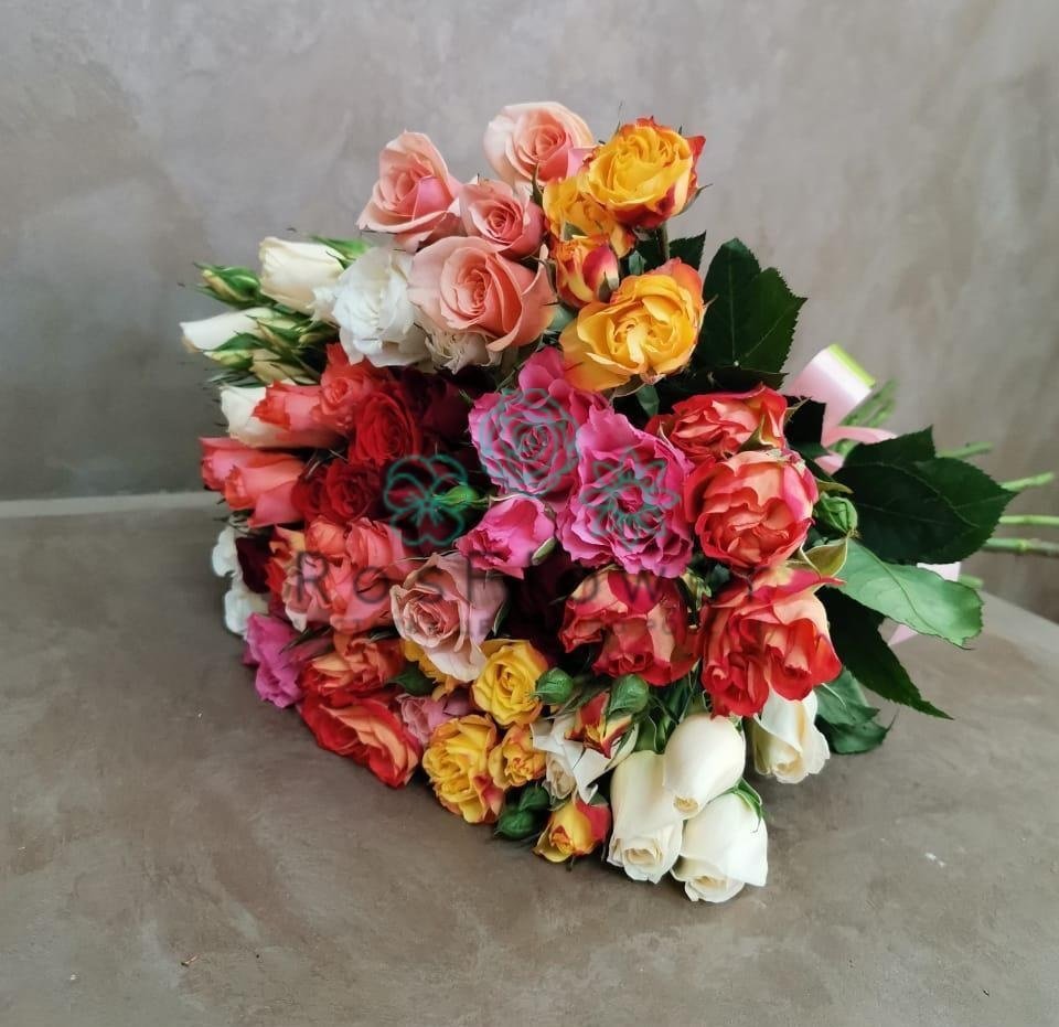 Букет цветов из: Розы в Слюдянке