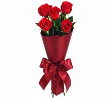 Букет 5 Красных роз Эдлесс Лав в Слюдянке