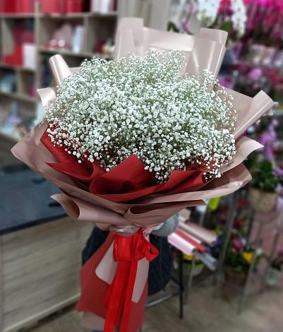 Букет цветов из: Гипсофила в Слюдянке
