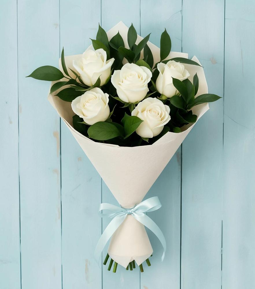 Букет цветов из: Розы в Слюдянке