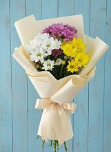 Букет цветов из:  Хризантемы в Слюдянке