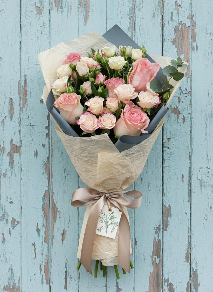 Букет цветов из: Розы в Слюдянке