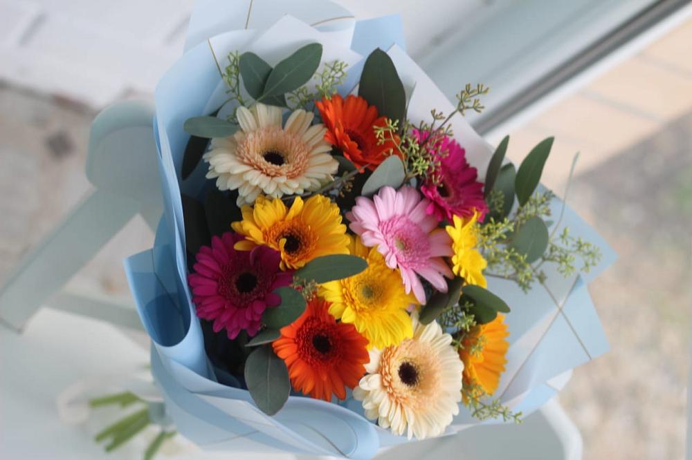 Букет цветов из: Герберы в Слюдянке