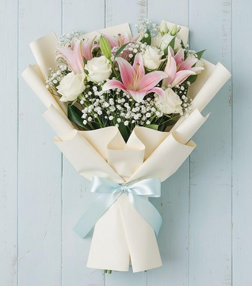 Букет цветов из: Лилии в Слюдянке