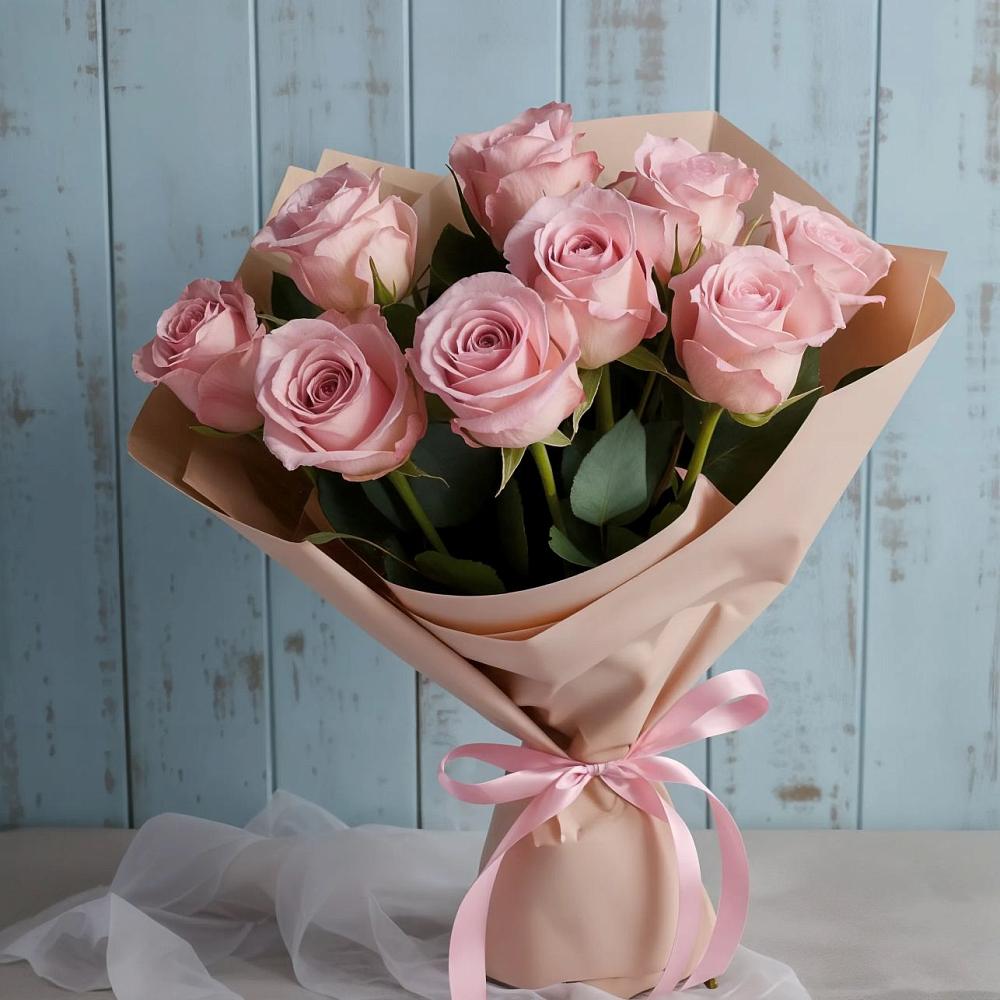 Букет цветов из: Розы в Слюдянке