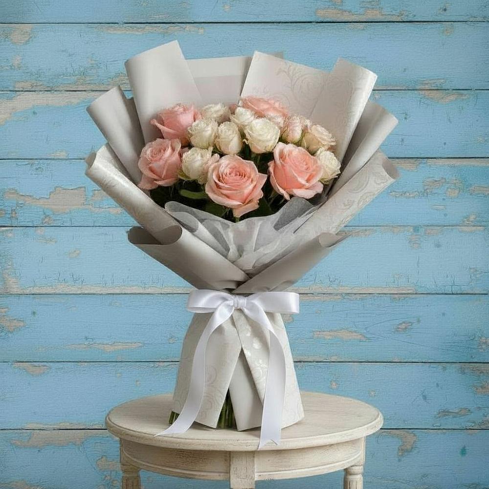 Букет цветов из: Розы в Слюдянке