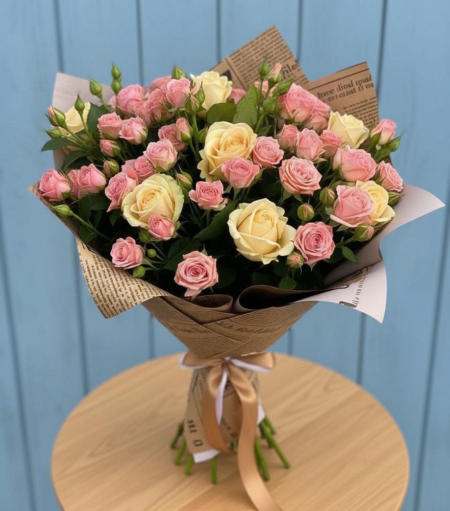 Букет цветов из: Розы в Слюдянке