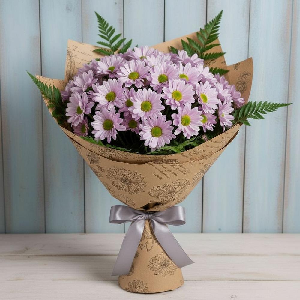 Букет цветов из: Хризантемы в Слюдянке