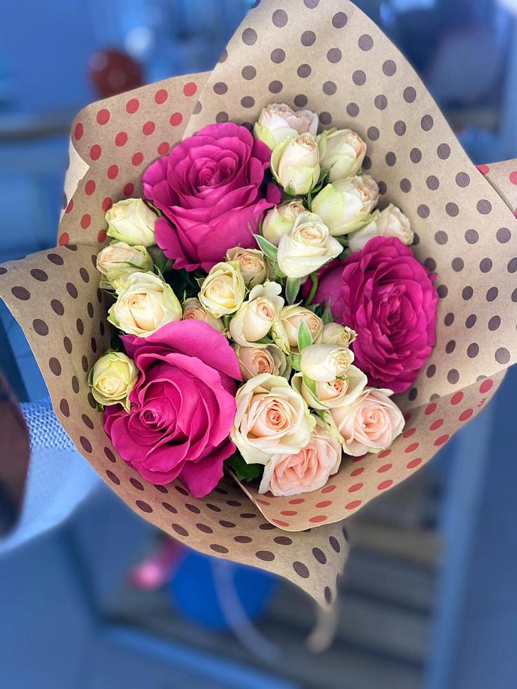 Букет цветов из: Розы в Слюдянке