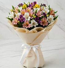 Букет цветов из:  Альстромерии в Слюдянке