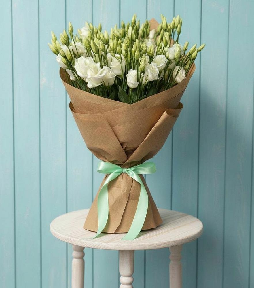 Букет цветов из: Лизиантусы в Слюдянке