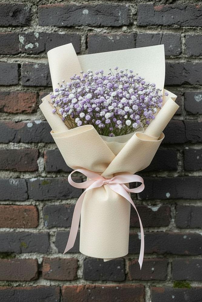 Букет цветов из: Гипсофила в Слюдянке