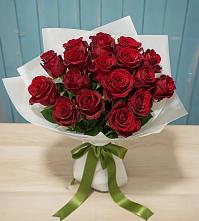Букет Красные розы в Слюдянке