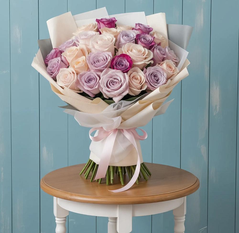 Букет цветов из: Розы в Слюдянке