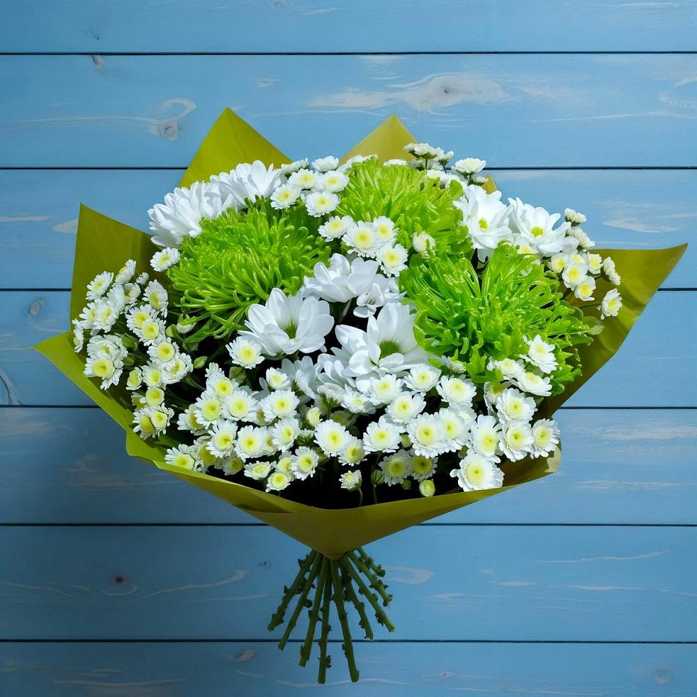 Букет цветов из: Хризантемы в Слюдянке
