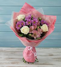 Букет цветов из:  Герберы в Слюдянке