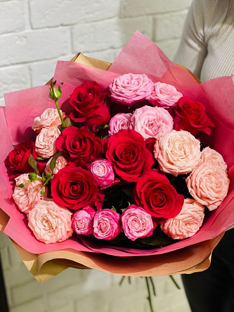 Букет цветов из: Розы в Слюдянке