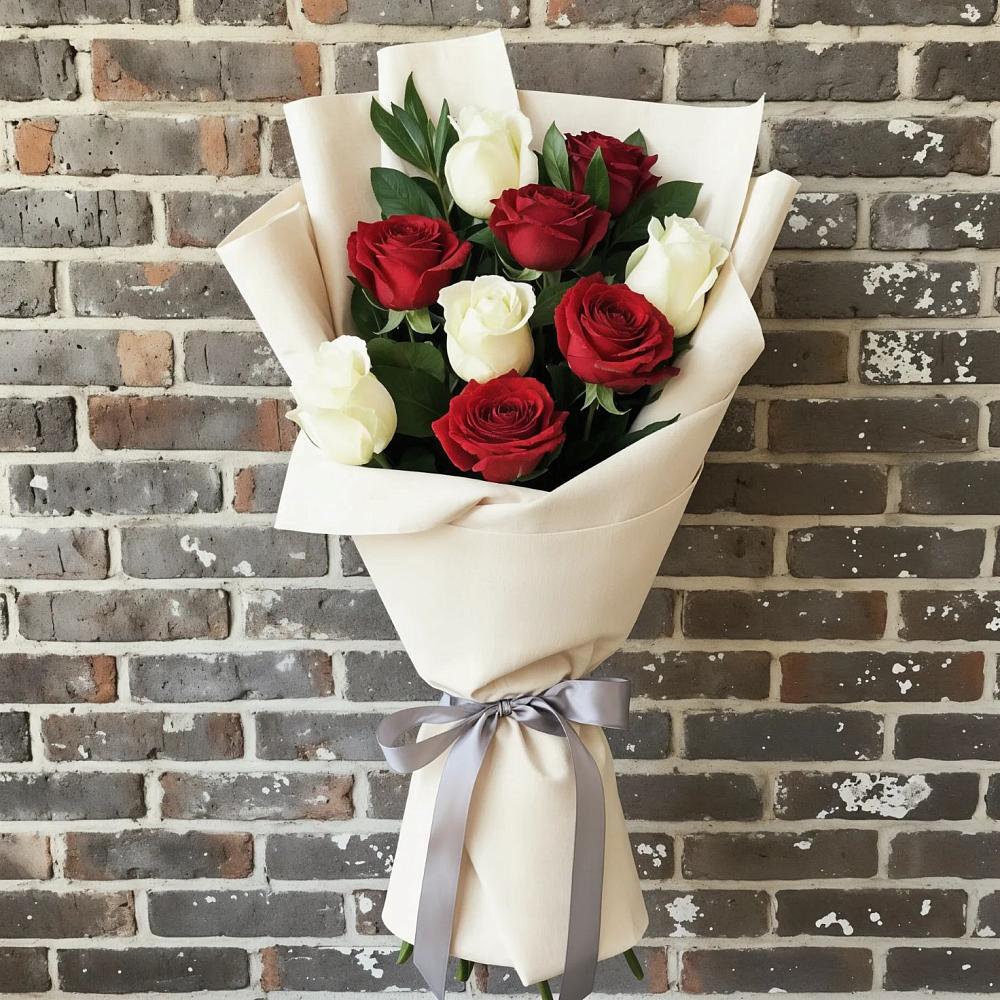 Букет цветов из: Розы в Слюдянке