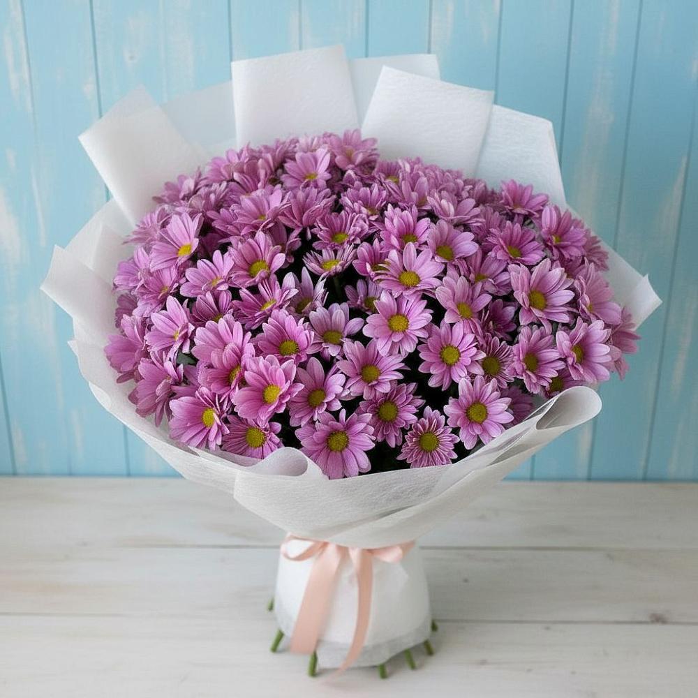 Букет цветов из: Хризантемы в Слюдянке