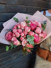 Букет цветов из:  Розы в Слюдянке