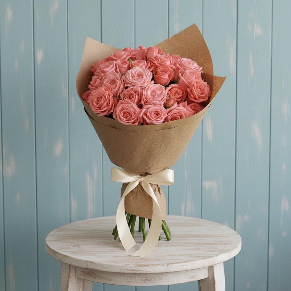 Букет цветов из: Розы в Слюдянке