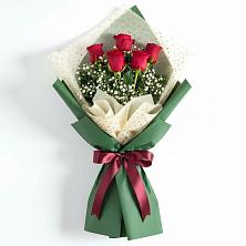Букет цветов из:  Розы в Слюдянке