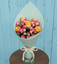 Букет цветов из:  Розы в Слюдянке